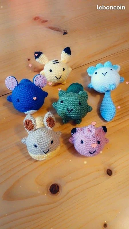 Mini pokémonhaakwerkjes – photo 2